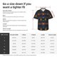thumbnail image 5 of Balery Mexican Flower Camisas hawaianas de manga corta para hombre, camisas playeras de corte holgado, camisas de vacaciones con botones,3X-Large, 5 of 7