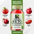 thumbnail image 6 of (5 Pack) Ketovex Keto Gummies - Keto Vex ACV Gummies for Extra Strength, 1000mg, Apple Cider Vinegar Vitamin B6 Vitamin B12 (300 Gummies), 6 of 7