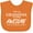 Orange, variant on Inktastic Yeah My Grandma is Pretty Awesome Boys or Girls Baby Bib