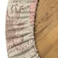 thumbnail image 5 of Ambesonne Floral Fitted Round Tablecloth, Romantic Rose Illustration, 56"- 60" Diameter, Rose Champagne, 5 of 5