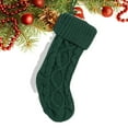 thumbnail image 3 of 3PCS Cable Knit Christmas Stockings,Vintage Double Sided Xmas Stockings for Fireplace Mantel,Home Holiday Decor, Family Gift Filling,Christmas Party Supplies, and Festive Tree Decoration, 3 of 6