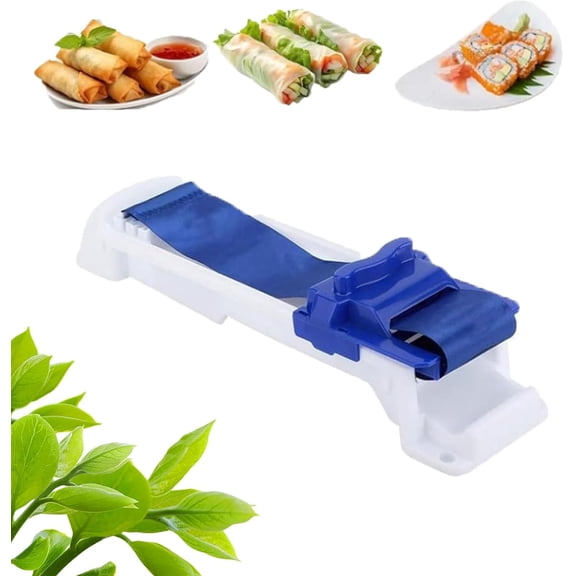2026 New Lumpia Maker Machine, Lumpia Maker, Plastic Eggroll Wrapper Rolling Machine Sushi Maker, Lumpia Roller Maker for Home Kitchen, Easy Food Wrapping Device