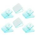 thumbnail image 4 of 6 Pcs Support Mural pour Tapis de Propreté Transparent pour Chien Support Invisible pour Tapis de Propreté Clips Muraux pour Dressage de Chien Intérieur et Extérieur, 4 of 5