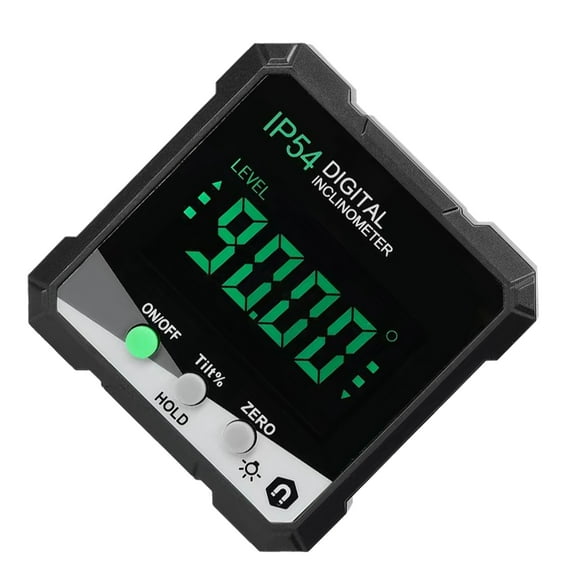 Eigraketly Herramienta de precisión del calibre Der de la aleta del ángulo del nivel del transportador magnético para los decoradores de los Medidores de medidas dimensionales