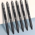 thumbnail image 4 of Dusknt Eraser Pen, Erasable Gel Pens Retractable, 12 Pack 0.5Mm Blue Ink Friction Erasable Pens, Smooth Writing Pens for Sch00l Ofice Journaling, Black, 4 of 9
