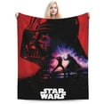 thumbnail image 7 of Ultra-Soft Micro Fleece Warm Darth Vader Blanket Throw Fluffy Fleece Blanket Decorative Quilt Four Seasons Lightweight For Couch Sofa Travel Camping Office 80"X60", 7 of 7
