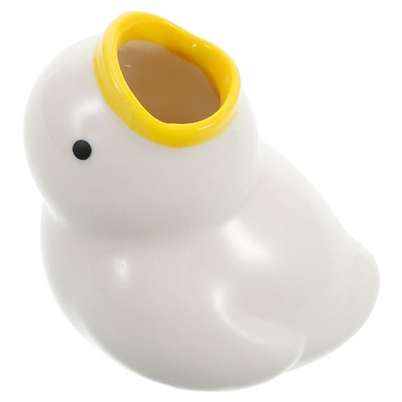 UPKOCH Ceramic Razor Holder for Bathroom Organization Cute Cartoon Design 1Pcs