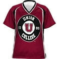 thumbnail image 1 of ProSphere Girls' Union College Wild Horse Football Fan Jersey, 1 of 6