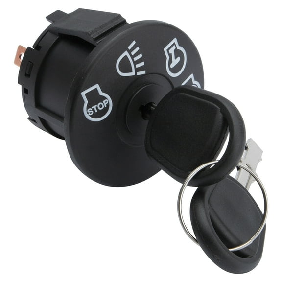 Fix Lawn Mower Ignition Starter Switch with 2 KEYS For Husqvarna Poulan Craftsman Sears 193350 532193350 Car Accessories