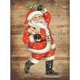 thumbnail image 2 of Lewis, Sheldon 15x18 White Modern Wood Framed Museum Art Print Titled - Santa Baby, 2 of 4