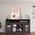 thumbnail image 3 of Living Room Furniture Modern Wooden TV Cabinet Storage Large Capacity Storage Shelf Television Stands Storage Space TV Cabinets My Lux Decor Round, 3 of 6