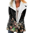 thumbnail image 4 of Sudaderas con capucha largas para mujer Abrigos Túnica Chaquetas de algodón de invierno Sudadera informal de punto Sudaderas con cremallera de gran tamaño Fridja po2125, 4 of 7