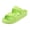 Purple, variant on WDLGRBS Women's Cool Shoes with Cute Cat Logo, Waterproof and Anti-Slip EVA Flat Sandals,Black,S