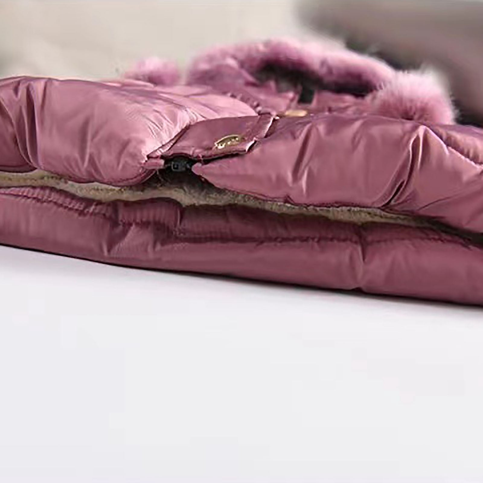 Gubotare Girls Coat Girls' Ultra Lightweight Packable Down Puffer Jacket Coat Size 5T 6T (Purple,5-6 Years)