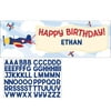 Lil' Flyer Airplane 20" x 60" Giant Party Banner with Sticker - Pack of 3