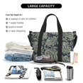 thumbnail image 4 of Travel Duffle Bag Paisley Pattern No.9075 Travel Tote Bags Carry on Luggage Waterproof Weekender Bags with Top Handle Adjustable Shoulde Strap for Travel Gym, 4 of 5