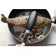 thumbnail image 5 of Pinzas de cocina negras, pinzas para barbacoa de acero inoxidable antiadherentes de silicona premium sin BPA, para hornear, asar a la parrilla, pinzas para alimentos, 9 pulgadas TUNC Sencillez, 5 of 5