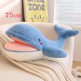 thumbnail image 3 of 75-115cm Peluche tiburón Peluche muñeca boca grande ballena azul juguete de Peluche Animal almohada niños niñas apaciguar dormir, 3 of 5