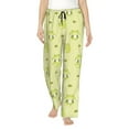 thumbnail image 2 of Lsque Cute Frog3 Print Women's Pajama Pants, Lounge Pant - Comfortable Home Wear,Elastic Waistband, Stylish Design-Small, 2 of 9