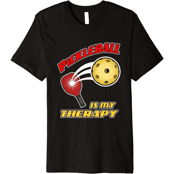 Funny Saying Pickleball Player Paddle Premium T-Shirt