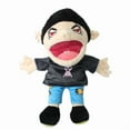 thumbnail image 2 of 13.8-Inch Bully Jeff Hand Puppet Plush Toy, Animated Character Figure, 2 of 8