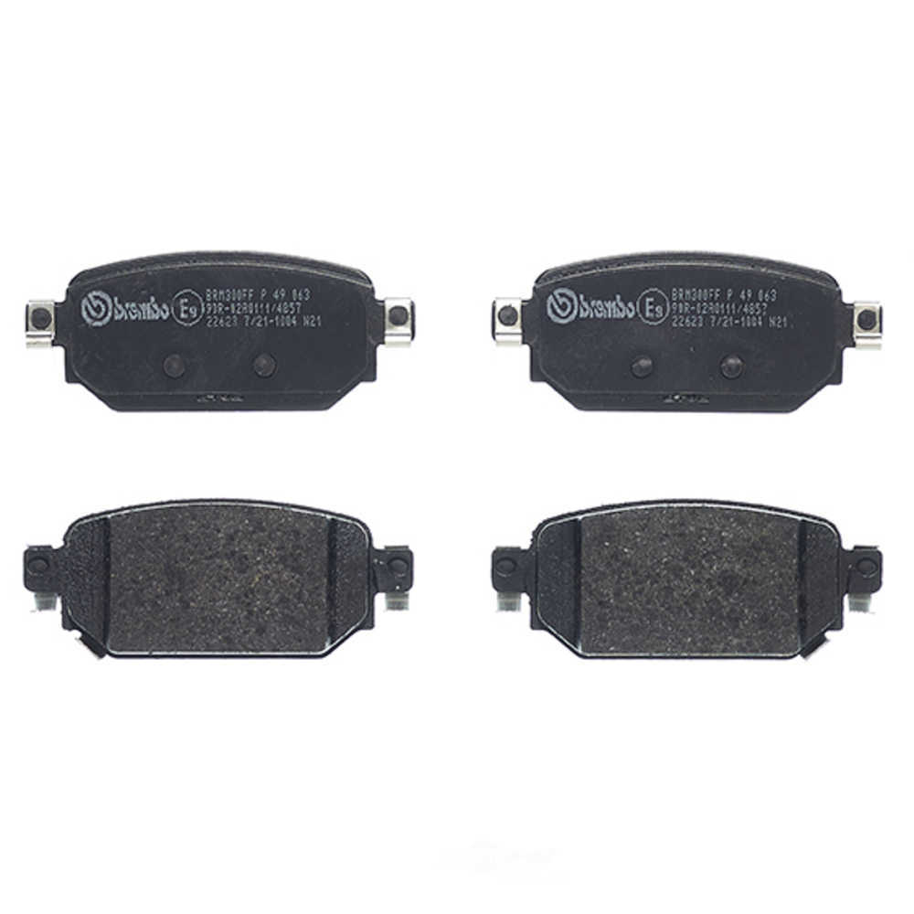 Brembo P49063 PRIME Low-Met Brake Pad Set