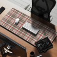 thumbnail image 2 of Long Mouse Pads for Desk,Red and Green Christmas Plaid Pattern Desk Mats on Top Of Desks, Desk Mouse Pad Extra Large with 3mm Non-Slip Base and Stitched Edge for Gaming,Office,Work,Home 35.4x15.7in, 2 of 5
