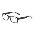 thumbnail image 4 of 1 Pair Unisex Blue Light Blocking Reading Glasses Black Spring Hinge Readers, 4 of 6