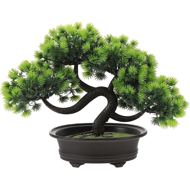 Artificial Bonsai Tree Decor Fake Guest-Greeting Pine Potted Artificial House Plant