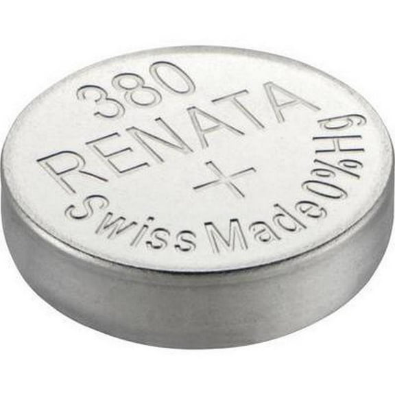 Renata Watch Battery Swiss Made Renata 380 or SR936SW 1.5V (1 Battery, 380 or SR 936 SW)