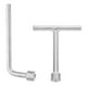 thumbnail image 1 of 2 llaves especiales antirrobo con cabeza triangular para tornillos, llave de desmontaje, 1 of 7