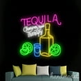 thumbnail image 5 of Handmadetneonsign Tequila Cheaper Than Therapy Neon Sign, Tequila Wall Art Decor, Cocktails Bar Beer Wall Decor, 5 of 5