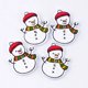 thumbnail image 1 of Envío Gratis-10 Uds. De colores mezclados, 15 estilos navideños, elija 2 agujeros, botones de costura para pintura de madera, álbum de recortes para Navidad, 1 of 4