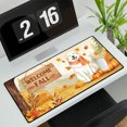 thumbnail image 3 of Welcome Fall Great Pyrenees Cozy Autumn Field Pumpkins Golden Leaves Desk Mat Full Keyboard Mouse Pad Pyr Dog Lover Large Mousepad - 12013, 3 of 5