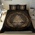 thumbnail image 4 of Juego De Cama Vikingo, Celta Y Valknut Y Árbol De La Vida Yggrdrasil Rlt12, 4 of 6