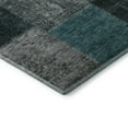 thumbnail image 4 of Addison Rugs Mayfield Washable Transitional Patchwork Teal Rectangle Rug, 2'6" x 3'10", 4 of 6
