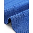 thumbnail image 6 of DARING DIVA Women's Open Front Long Sleeve Button Down Knit Cardigan XS Royal Blue, 6 of 6