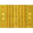 thumbnail image 1 of Ahgly Company Indoor Rectangle Abstract Yellow Modern Area Rugs, 5' x 7', 1 of 4
