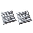 thumbnail image 1 of Toystoory Cojín de silla de poliéster de 2 uds para áreas de comedor que no se desliza ni daña las sillas Bistros Amplia aplicación azul Type3 NO3, 1 of 6