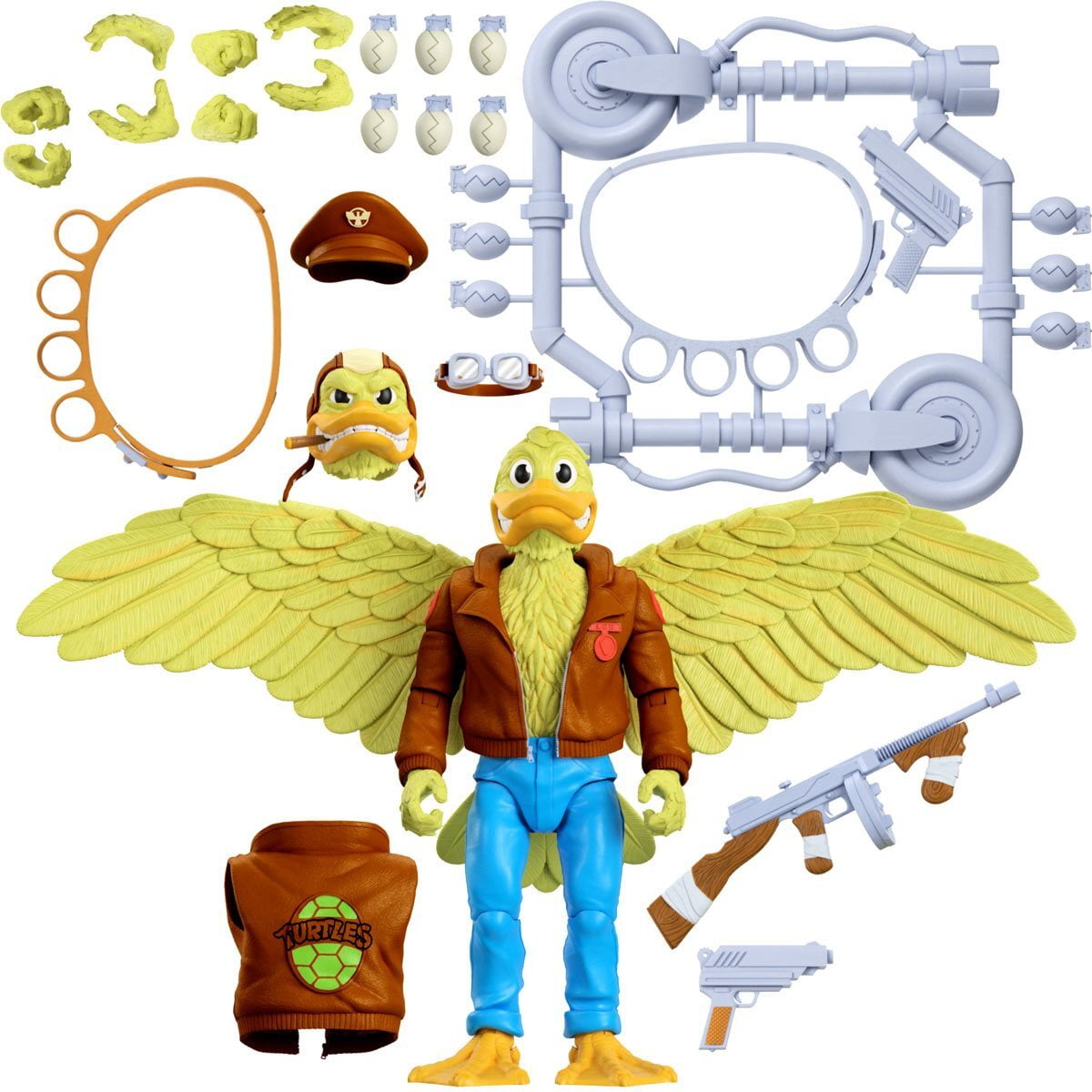 Teenage Mutant Ninja Turtles Ace Duck and Mutagen Man Figure Set