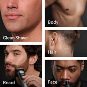Braun Series 9 PRO All-in-One Beard & Body Grooming Kit for Men, Cordless Trimmer, Hair Clippers & Shaver for Face, Hair & Body with Gillette Labs Razor