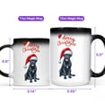 thumbnail image 4 of Merry Christmas Cane Corso Santa Hat Xmas Tree Winter Holiday Heat Color Changing Mug Italian Mastiff Dog Lover Gifts Idea Magic Coffee Mug - 01013, 4 of 4