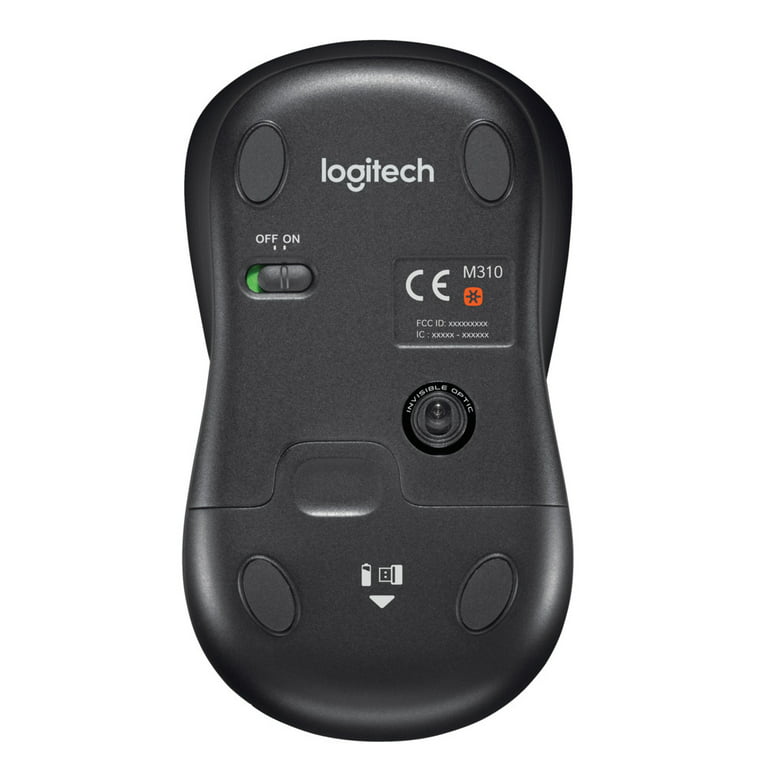 kort vest Fejl Logitech M310 Wireless Mouse, Silver - Walmart.com
