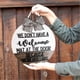 thumbnail image 3 of Unique Door Decoration Sign Lightweight Hanging Door Decoration for Door, 3 of 5