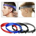 thumbnail image 1 of Guide de Coupe de Cheveux avec Boucle Design Courbé Réglable Installation Rapide Retrait Facile Gabarit de Rasage en Silicone Bandeau Courbé Fournitures de Salon de Coiffure, 1 of 8