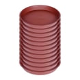 thumbnail image 1 of 12 piezas de 11.81 "Bandejas de plantas de planta para macetas para plantas para exteriores Rojo, 1 of 8