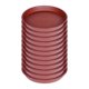 thumbnail image 1 of 12 piezas 11.81 "planta de planta bandeja de plantas de maceta redonda de alimentación pesada bandeja de plantas domésticas para macetas para macetas Rojo, 1 of 8