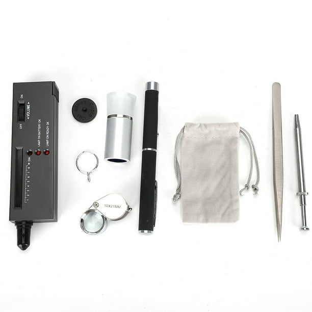Kit de Prueba de Diamantes con Gem Tester y Digital Pocket Scale Joyeros de Alta precisión Equipo de Prueba Diamante de Alta precisión Probador de Joyas Joyero Profesional EOTVIA No