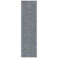 thumbnail image 3 of SAFAVIEH Montauk Derrick Geometric Striped Area Rug, Grey/Ivory, 6' x 9', 3 of 9