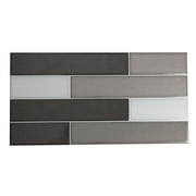 MTO0671 Trendy Glazed White Waterjet Ceramic Mosaic Tile